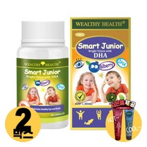 [사은품제공]호주 웰시헬스 키즈 빌베리 DHA 60캡슐 눈에 좋은 안토시아닌 추출물 루테인 알지알지몰 RZ, 상품수량, 2개