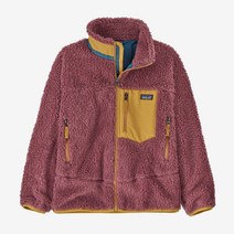 파타고니아키즈 레트로X 후리스 양털 재킷 핑크 뽀글이 플리스 파일 아동용 보온 K Retro-X Jacket