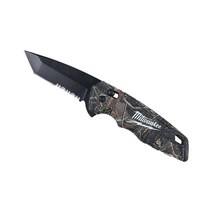 밀워키 FASTBACK 폴딩 나이프 휴대용 작업 칼 커터 안전 경량 커팅 등산 잠긍장치 주머니 보호 48-22-1535, 1개