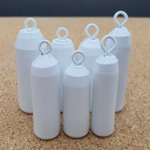 히트존 낚시 야광추 고리추 x5개입 (야광 봉돌 무게추) 10호12호16호18호20호25호30호, 야광추_12호