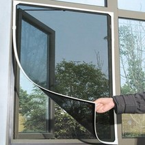 방충망 창문 현관 모기 문 뜨거운 실내 방 안티 창 주방 곤충 그물 도어 버그 플라잉 메쉬 프로텍터 커튼 접착제 도어 창 스크린, a