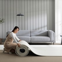 삼바텍 PVC 층간소음방지 롤매트 15mm 폭 110cm x 길이 2m, 젤리스톤