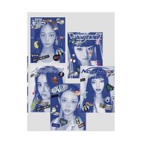 뉴진스 앨범 NEWJEANS 블루북 버전 BAG 어텐션 하이프보이 쿠키 허트 김민지 하니 다니엘 해린 이혜인 굿즈 Attention Hurt Hype Boy Cookie, 블루북 랜덤 1종