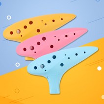 삼익악기 리코더 멜로디언 하모니카 실로폰 리듬악기 소고 단소 오카리나, 삼익SPO-AC오카리나 옐로우