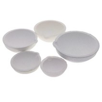 고온 석영 실리카 용융 도가니 접시 그릇 냄비 주조 금은 금속 주얼리 용기, 03 83mm 500G