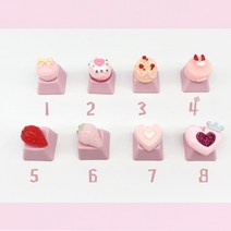 커스텀키캡 keycap 게임 백라이트 고양이 발 diy 스타 키 캡 기계식 키보드 기계식 키보드 용 keycaps r4 높이 체리 mx 축, 숫자 8, 키캡