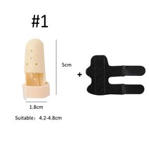 손가락부목 손가락아대 보호대 교정 깁스 finger splint brace 조절 가능한 손가락 지지대 보호대 손가락 관절염 관절 finger 부상 중괄호 통증 완화, 1-2개
