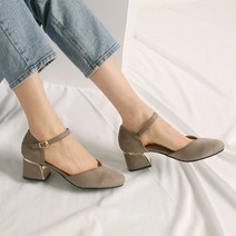 w201047 3 5cm 스퀘어 금장 오늘도구두ver.47 메리제인힐