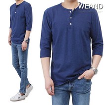 위앤드 슬라브 헨리넥 7부티_4 color / 95~105 size