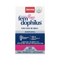 [공식수입] 자로우 우먼즈 펨 도피러스 60캡슐 질유래 유산균, 단품, 단품