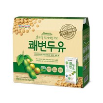 파스퇴르 쾌변두유플레인190ml(20팩 x3세트), 쾌변두유검은콩190ml(60팩)