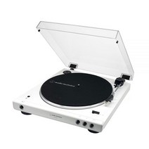 오디오테크니카 공식수입원 올 화이트 리미티드 에디션 AT-LP60XBT WW 입문형 자동 벨트 드라이브 무선 블루투스 턴테이블