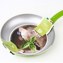 river 이탈리아 표면 코팅 프라이팬 수입프라이팬 28cm 8colors, 1개, 블루