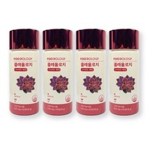 푸드올로지 콜레올로지 다이어트 보조제 빨간통 다이어트 60정+건강차 1pc, 4박스, 건강차 tea 1pc