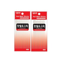 종이나라 글루건심 핫멜트 글루스틱 대(4pcs), 30개