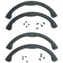 스노우 보드 데크 바인딩 보호 가드 테일 스트립, 30cm