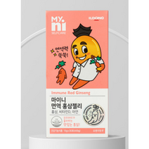 일동제약 마이니 면역쑥쑥 홍삼젤리 오렌지맛 1개, 3박스, 30포