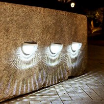 LED 오로라 태양광 벽부등 2p세트 계단 주차장 카페등, 상세 참조, 상세 참조