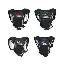 오토바이 레그백 바이크 허벅지 가방 힙색, 블루