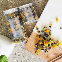 꽃 다시피다 팬지 팬지꽃 꽃차선물 10g, 1개