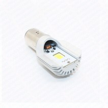 저렴한 오토바이 LED 헤드 라이트 H4 전구 12W 1600LM 6000K Hi Lo 빔 올인원 램프 스쿠터 야마하 BA20D #, 한개옵션1, 한개옵션0