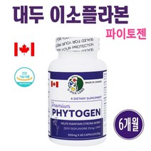 캐나다 파이토젠 여성 갱년기 건강기능식품 대두 이소플라본 대두추출물 당귀 분말 세이지잎 붉은토끼풀 등 복합물 중년 여자 레이디스 우먼 식물성 호르몬 영양제 효능 PHYTOGEN, 3개, 60캡슐