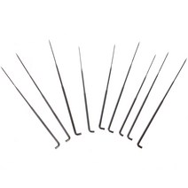 9pcs 펠팅 바늘 홀더 나무 손잡이 양모 펠트 도구 의상 슬림 새, 은