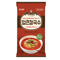 샘표 국수 얼큰 칼국수, 101g, 12개