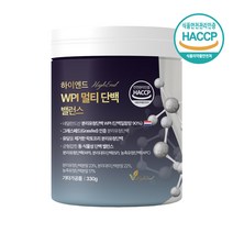 비카인 멀티 단백질 분리유청단백질 WPI 단백질 분리대두단백질 농축유청단백질, 1통, 330g