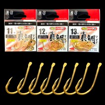 (해룡) 일본산 참돔전용 바늘, 11호