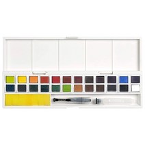 동아측기 [더웬트] 잉크텐스 고체물감 24색