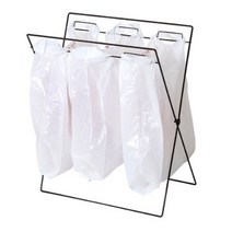 컴엔텔상사 접이식 분리수거대 브라운, 단색, 2개
