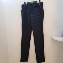 디즈니골프 구스다운으로 보온성이 우수하고 부하지않은 핏이 예쁜 패딩 기모 본딩 바지