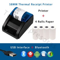 튜브 자동 스탬프 라벨링 미니 케어 넘버링기 라벨기 프린터 58 데스크탑 출납원 열, USB 블루투스, 나는 플러그