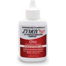 Zymox 자이목스 레드 오틱 플러스 1% 하이드로 귀 세정제 37ml, 1개