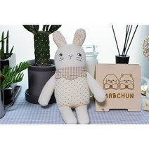 마앤춘 마앤춘 강아지 오가닉 애착인형 (6782108), 기본