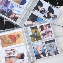 기념일 초음파 셀프 여행 태교 스크랩북 네컷 어린이집 추억 본식 커플 생일 소형 프로포즈 육아앨범, 3-엽서바인더-5인치