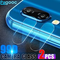 보디캠 소형 미니 자전거 블랙박스 99d 후면 렌즈 강화 유리 xiaomi redmi 7 7a 6 6a s2 5 plus note 7 5 6 pro 카메라 화면 보호기 보호, redmi k20 pro 용, 2개