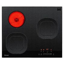 린나이 빌트인 3구 하이브리드 전기레인지 RBE-IR3001A, 단품, 단품