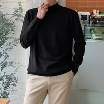 조군샵 부드러운 스윗 반폴라 니트 JG1511