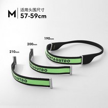 블루투스 수면 마스크 헤드폰 음악 밝은 회색 블랙, 블루투스헤어밴드-M사이즈