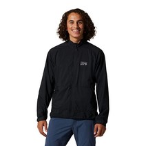 Mountain Hardwear 남성용 스탠다드 KOR 에어쉘 풀 지퍼 재킷 펀 글로우 라지