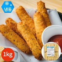이지푸드 고구마 치즈스틱 1kg(40개입) x 1팩, 단품