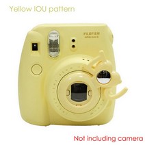Fujifilm Instax Mini 7S 8 + mini9 KT 클로즈업 렌즈 셀프 초상화 거울 인스턴트 필름 카메라용 러블리, 04 yellow IOU
