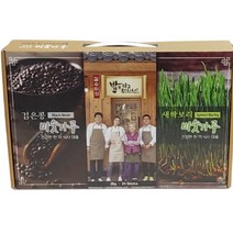 김수미할머니 검은콩 보리새싹 미숫가루 세트, 1박스, 520g