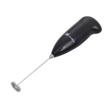 Milk Frother Handheld Foamer Coffee Maker Egg Beater Chocolate/Cappuccino Stirrer Mini Portable Blen, 04 black