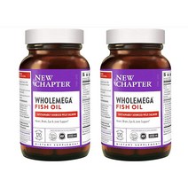 뉴챕터 피쉬 오일 보충제 120정 2팩