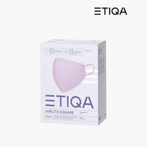 에티카 에어라이트 스퀘어 마스크 중형, 10개입, 3개, 퍼플