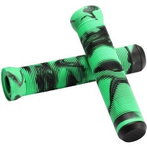 스턴트스쿠터 묘기킥보드 프로 스턴트 스쿠터 및 자전거용 멀티컬러 핸들바 그립 145mm, 녹색-검정