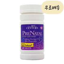 21세기센트리 프리네이탈 임산부용 멀티비타민 60 타블렛, 60정, 1개